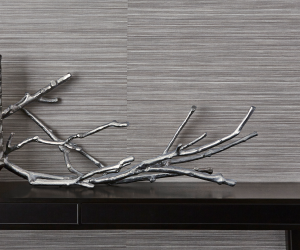 Designer wallcovering in hospitality